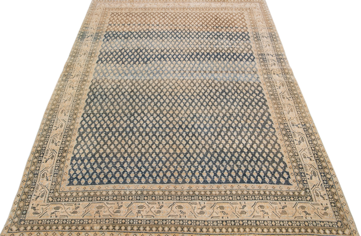 Antique Persian Malayer Rug 5 Antique Persian Malayer Rug