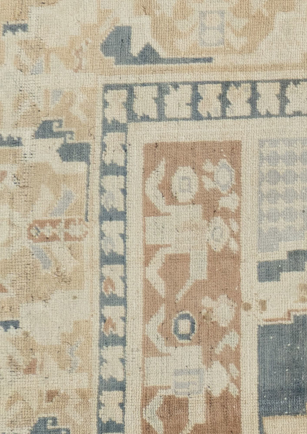 Turkish Oushak Rug 4'3 X 7'6 2 Turkish Oushak Rug 4'3 X 7'6