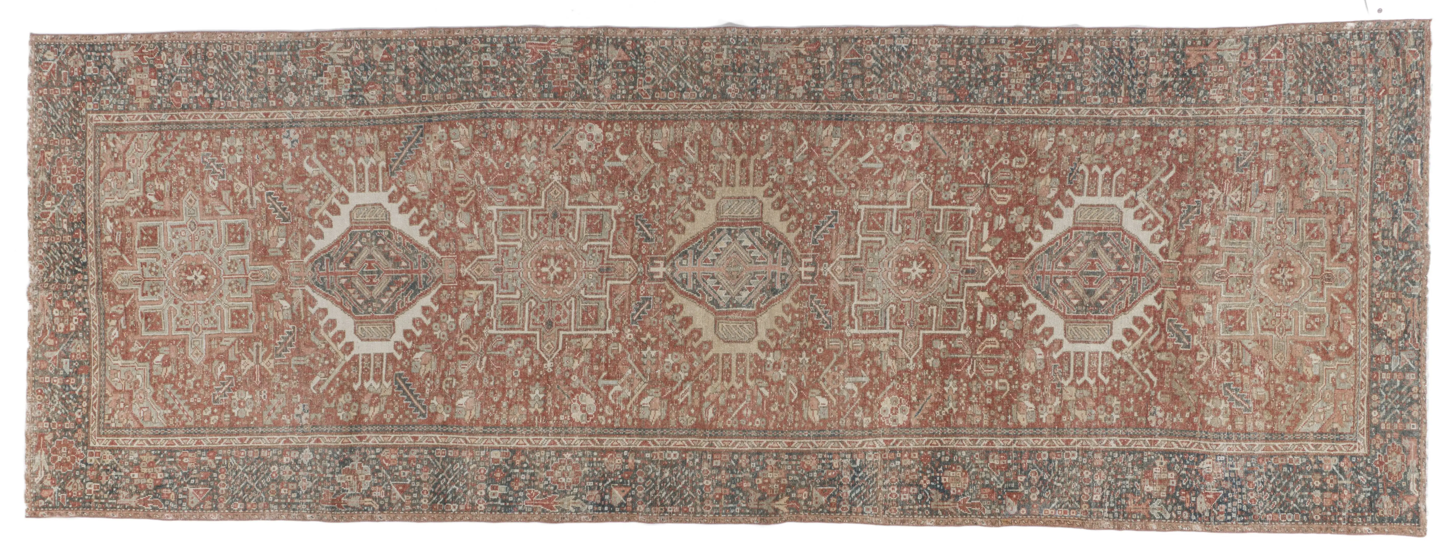 Karaja Hand Knotted Runner 4'6 X 12'6 1 Karaja Hand Knotted Runner 4'6 X 12'6