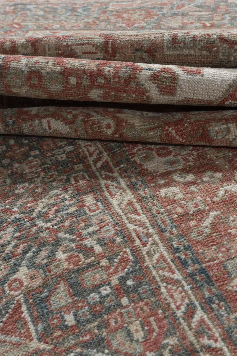 Karaja Hand Knotted Runner 4'6 X 12'6 2 Karaja Hand Knotted Runner 4'6 X 12'6