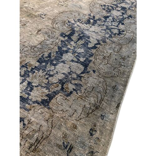 9'6"x12'6" Nikfar Hand-Knotted Rug, Blue 3 9'6"x12'6" Nikfar Hand-Knotted Rug, Blue