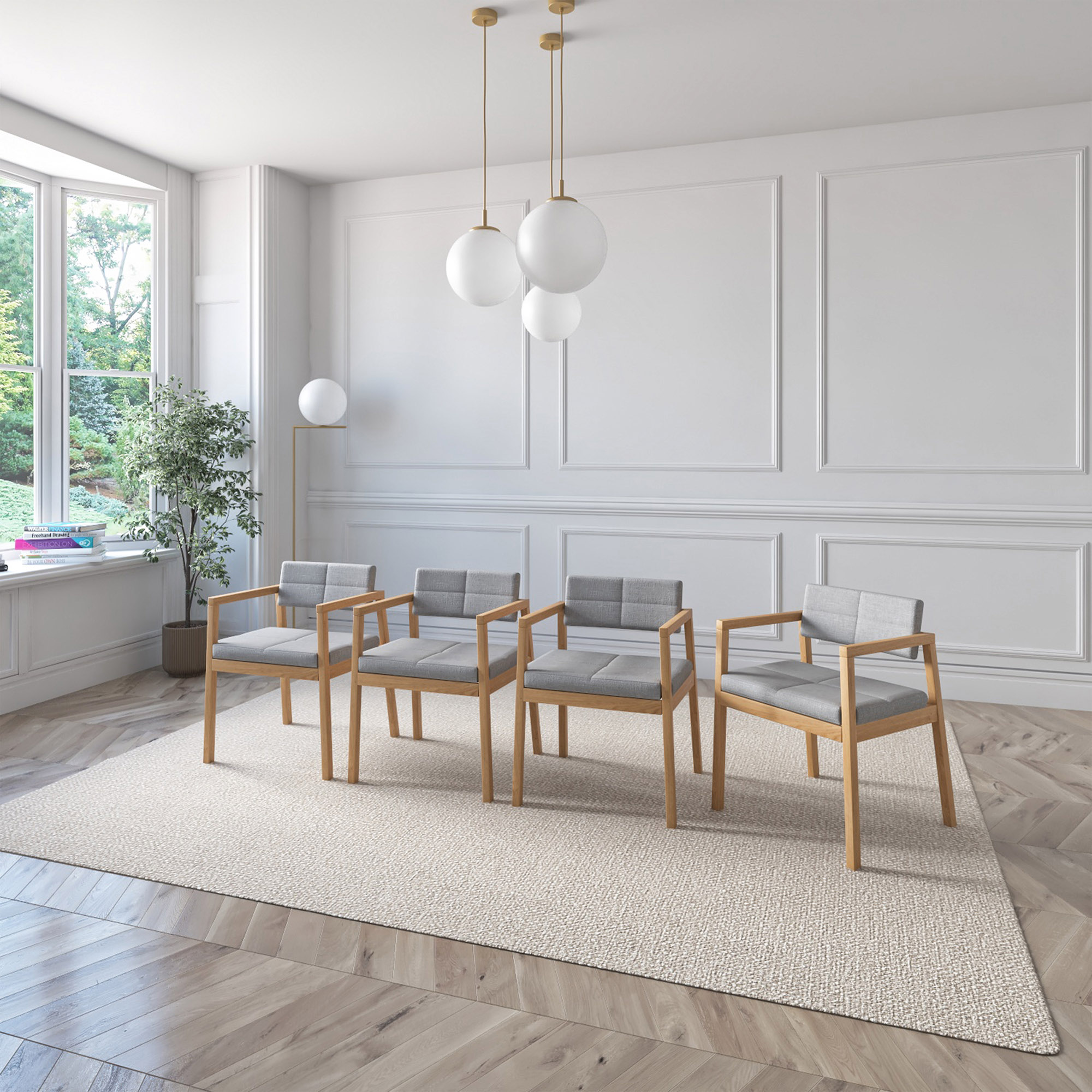 Mercer 7-Pc Rectangular Dining Set 5 Mercer 7-Pc Rectangular Dining Set
