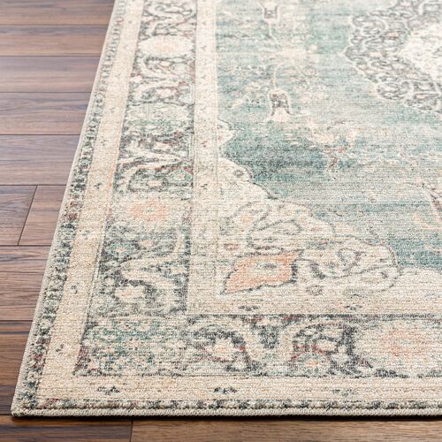 Marlene Woven Rug, Ice Blue 4 Marlene Woven Rug, Ice Blue