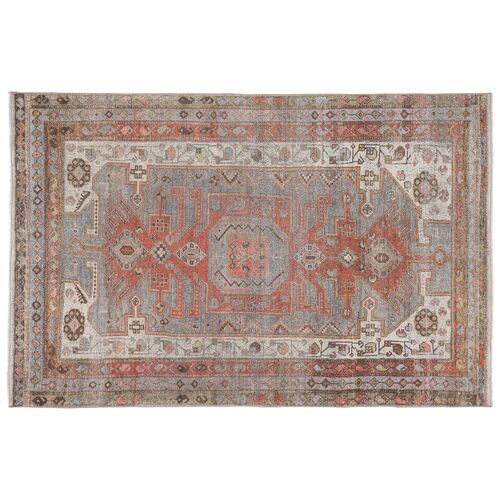 Palazza Medallion Rug, Slate 1 Palazza Medallion Rug, Slate