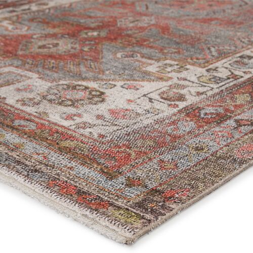 Palazza Medallion Rug, Slate 2 Palazza Medallion Rug, Slate