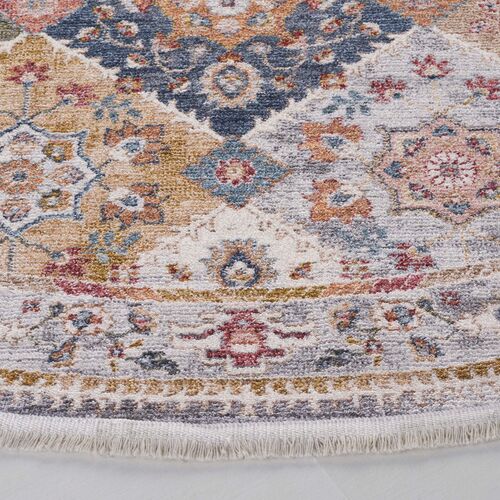 Ashington Rug, Ivory/Blue Rust 3 Ashington Rug, Ivory/Blue Rust