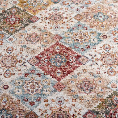 Ashington Rug, Ivory/Blue Rust 4 Ashington Rug, Ivory/Blue Rust