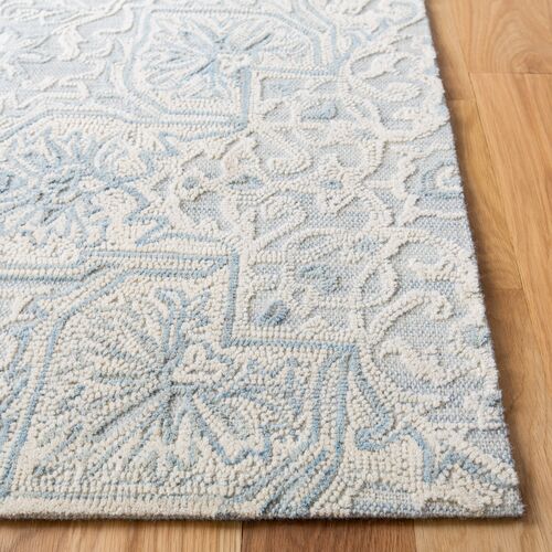 Reed Hand Tufted Rug, Grey/Beige 3 Reed Hand Tufted Rug, Grey/Beige