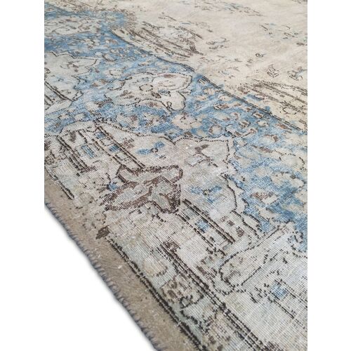 11'x16' Cassie Handmade Rug, Ivory/Light Blue 3 11'x16' Cassie Handmade Rug, Ivory/Light Blue