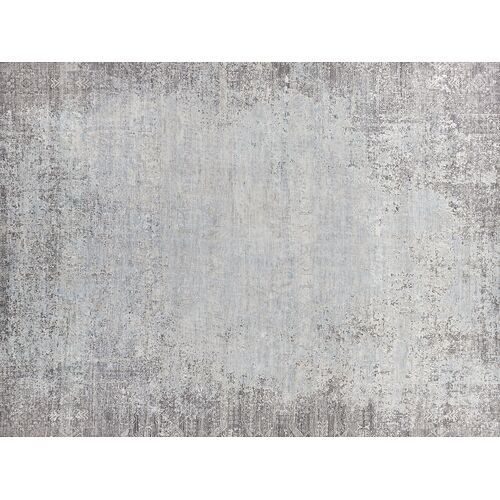 Liness Hand-knotted Rug, Gray 1 Liness Hand-knotted Rug, Gray