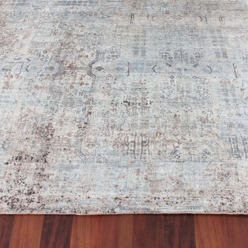 Liness Hand-knotted Rug, Gray 3 Liness Hand-knotted Rug, Gray