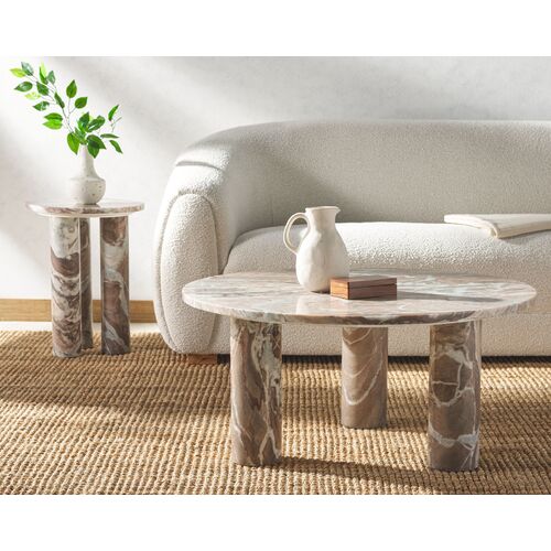 Nashan Marble Accent Table 7 Nashan Marble Accent Table