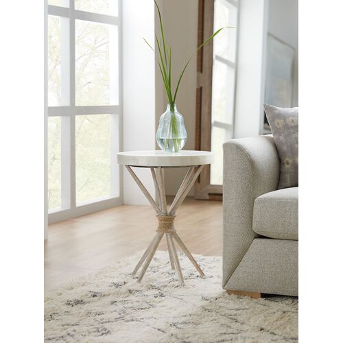 Amani Rope & Capiz Shell Top Accent Table, Natural/Ivory 3 Amani Rope & Capiz Shell Top Accent Table, Natural/Ivory