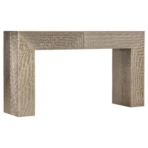 Tivoli Console Table, German Silver Foil 1 Tivoli Console Table, German Silver Foil