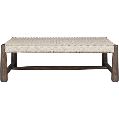Savio Outdoor Teak Woven Coffee Table 5 Savio Outdoor Teak Woven Coffee Table