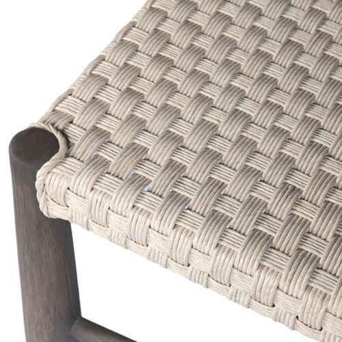 Savio Outdoor Teak Woven Coffee Table 8 Savio Outdoor Teak Woven Coffee Table