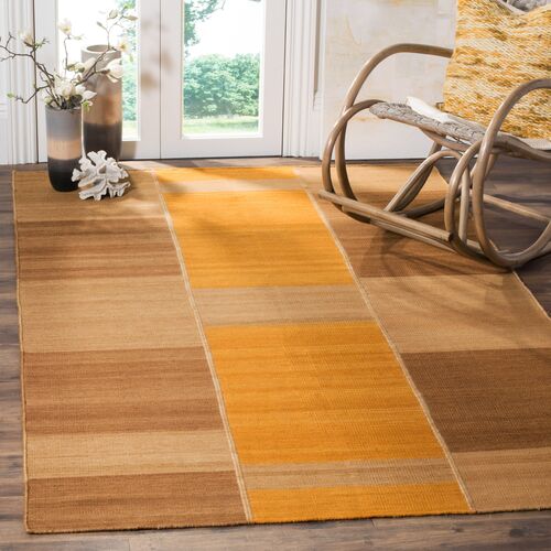 Nara Hand Woven Wool Rug, Beige 2 Nara Hand Woven Wool Rug, Beige