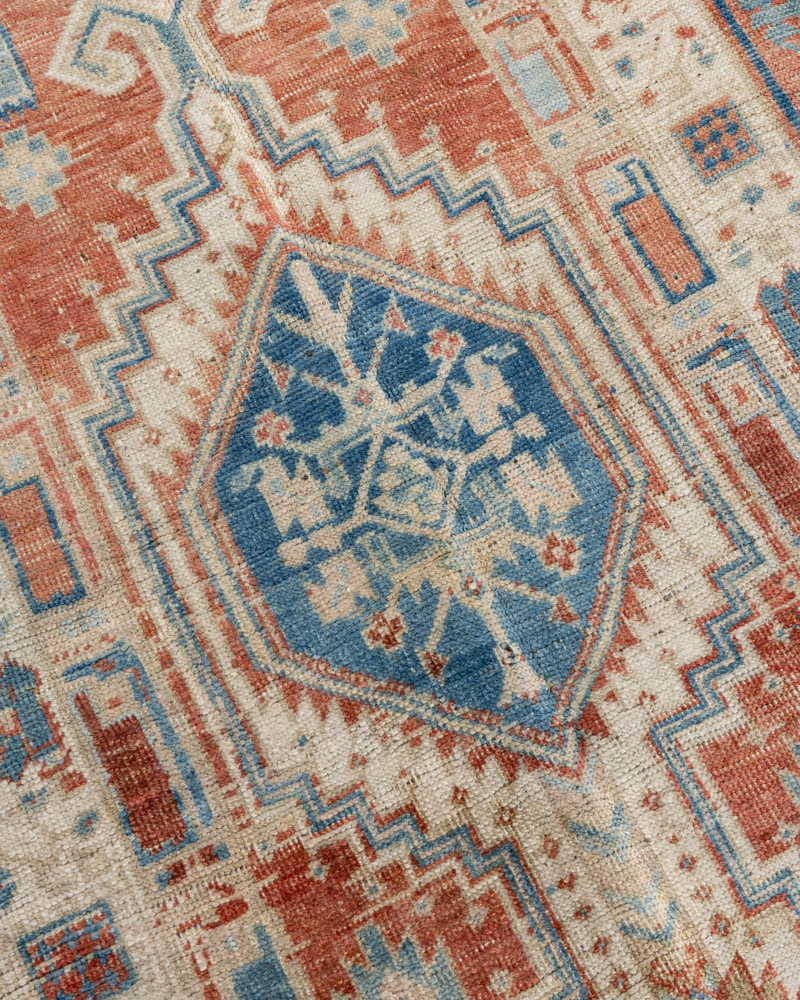 Persian Heriz Runner 3' x 14'7 2 Persian Heriz Runner 3' x 14'7