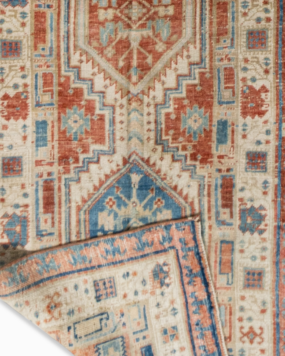 Persian Heriz Runner 3' x 14'7 4 Persian Heriz Runner 3' x 14'7