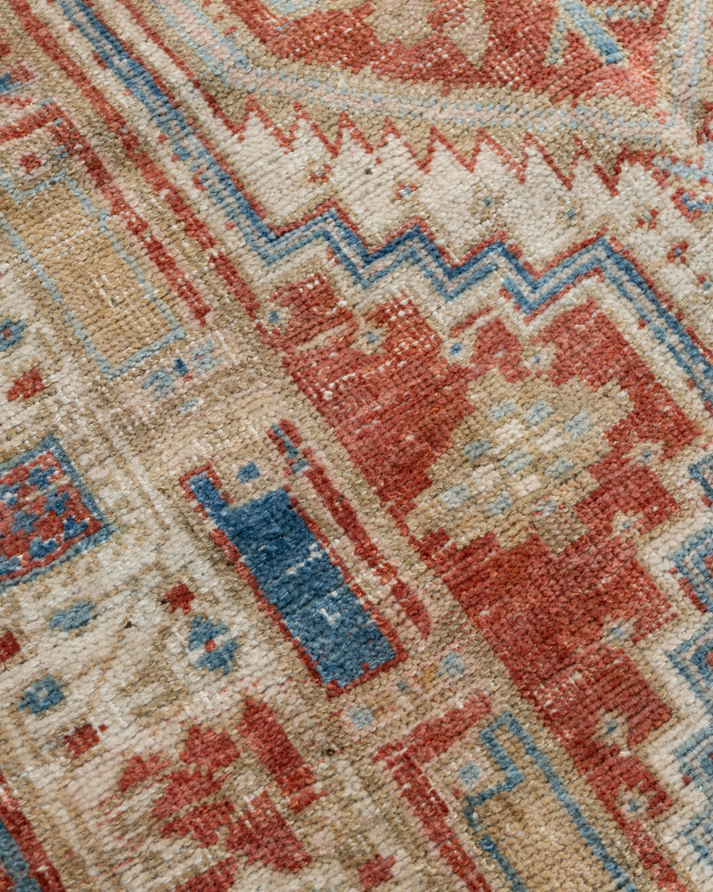 Persian Heriz Runner 3' x 14'7 7 Persian Heriz Runner 3' x 14'7