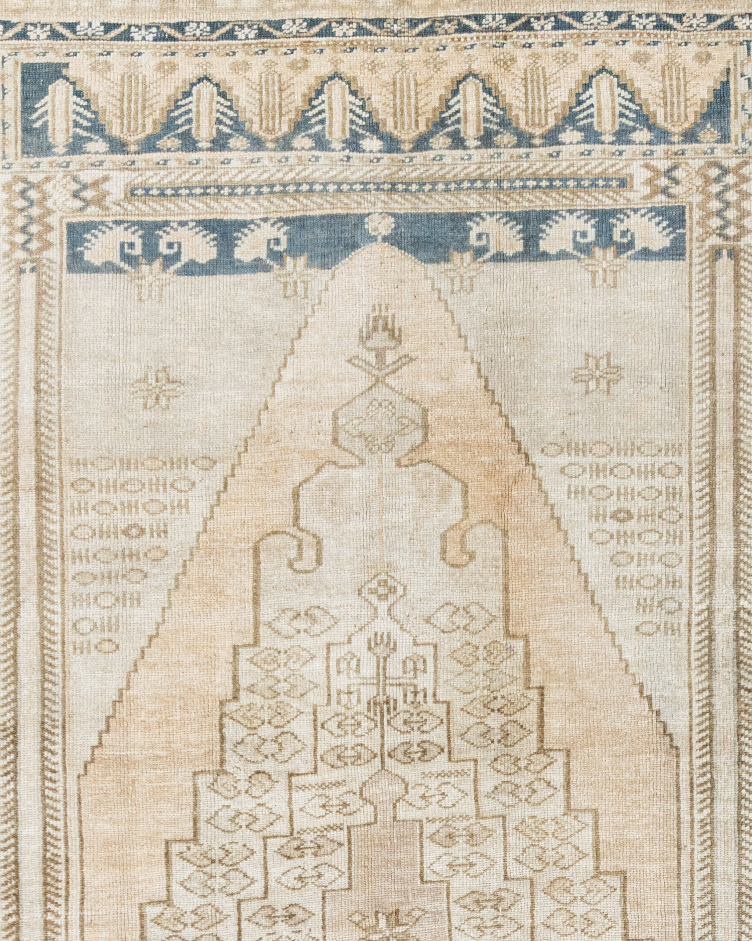 Beige Turkish Oushak Area Rug, 5'9"x9'9" 4 Beige Turkish Oushak Area Rug, 5'9"x9'9"
