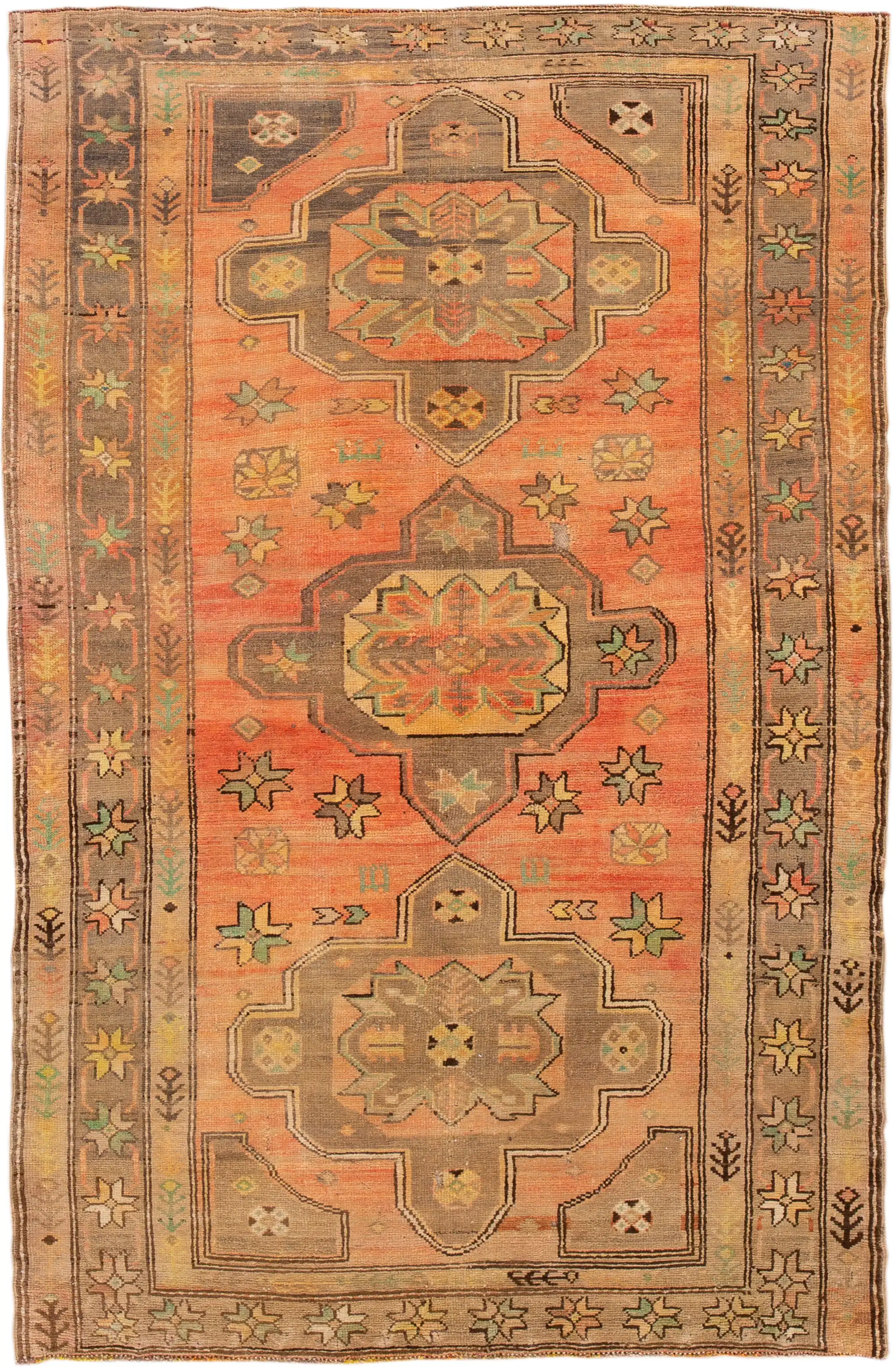 Antique Persian Khotan Rug 1 Antique Persian Khotan Rug
