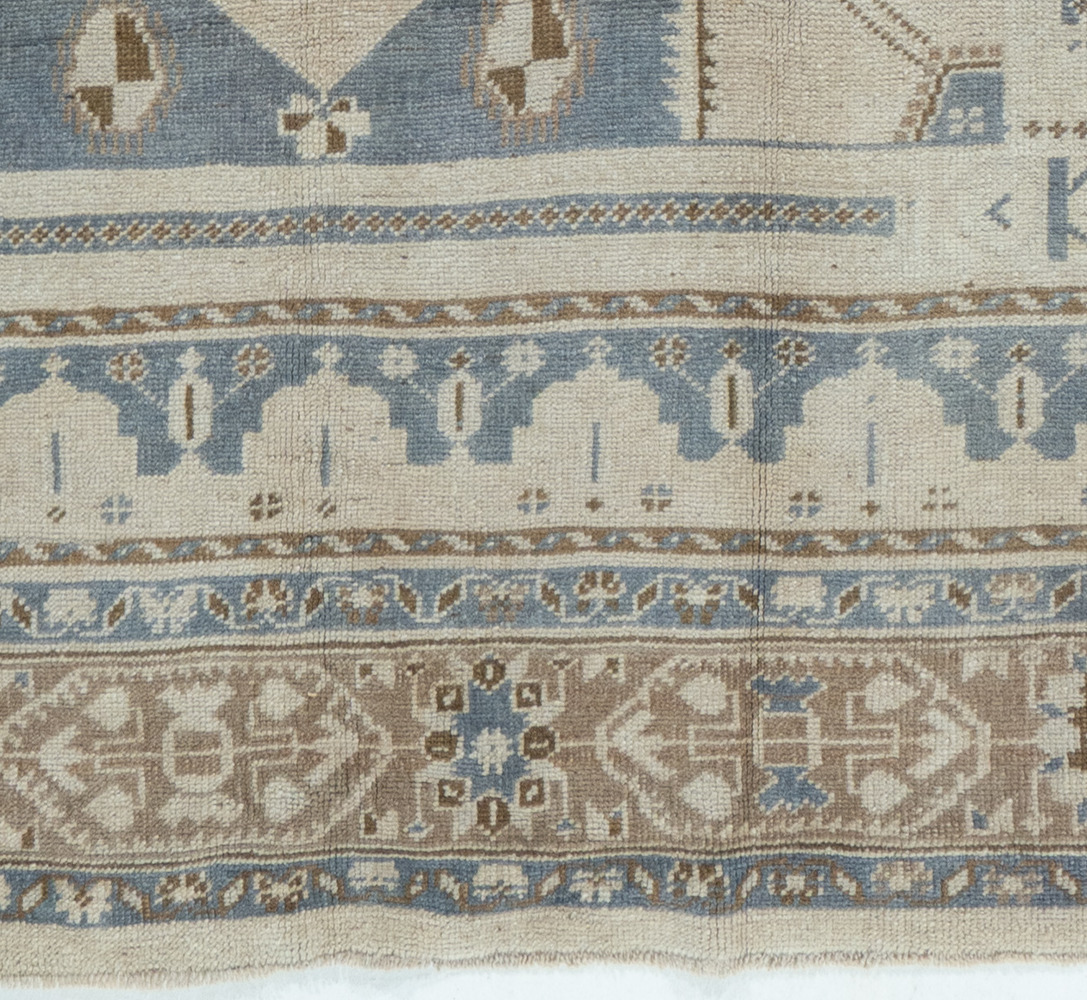 Turkish Oushak Rug 4'9 x 8'4 2 Turkish Oushak Rug 4'9 x 8'4