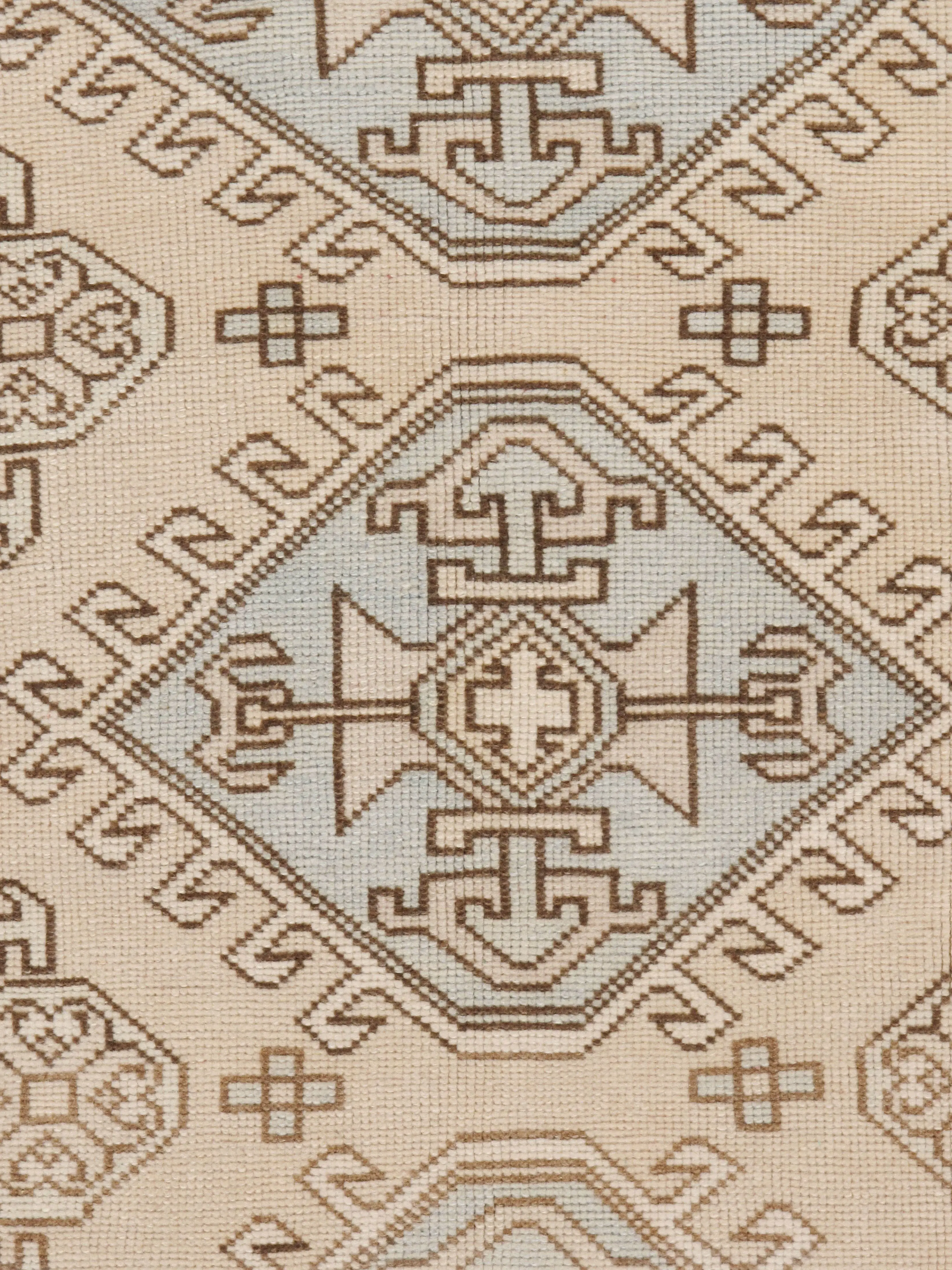 Turkish Oushak Rug 5' X 6'8 3 Turkish Oushak Rug 5' X 6'8