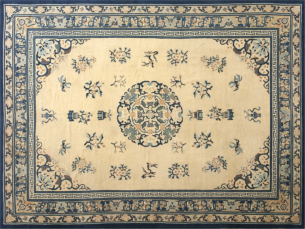 Chinese Peking Rug 11'9" x 9'0" 1 Chinese Peking Rug 11'9" x 9'0"