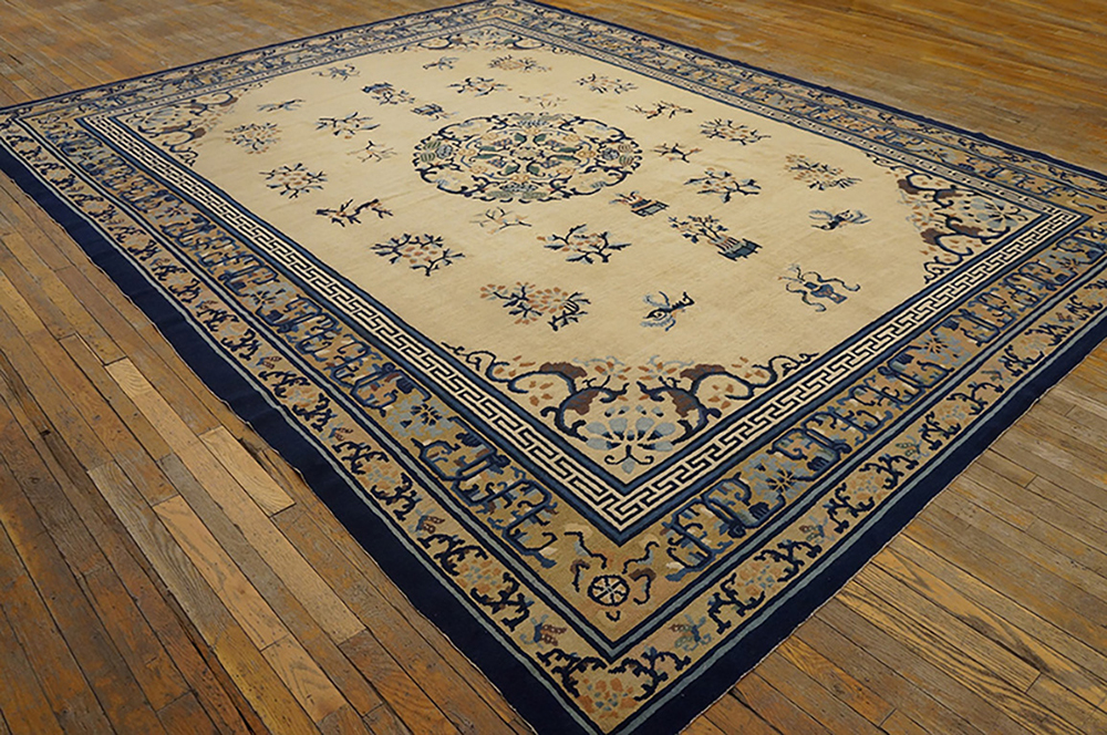 Chinese Peking Rug 11'9" x 9'0" 3 Chinese Peking Rug 11'9" x 9'0"