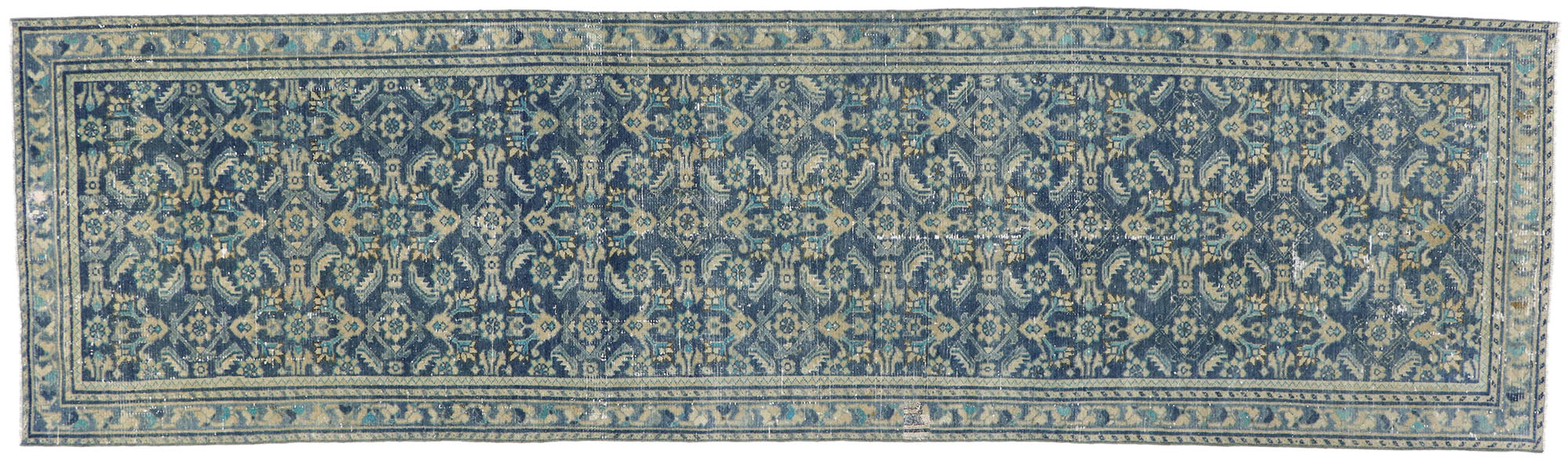 Antique Persian Malayer Rug, 3'7 x 12'10 1 Antique Persian Malayer Rug, 3'7 x 12'10