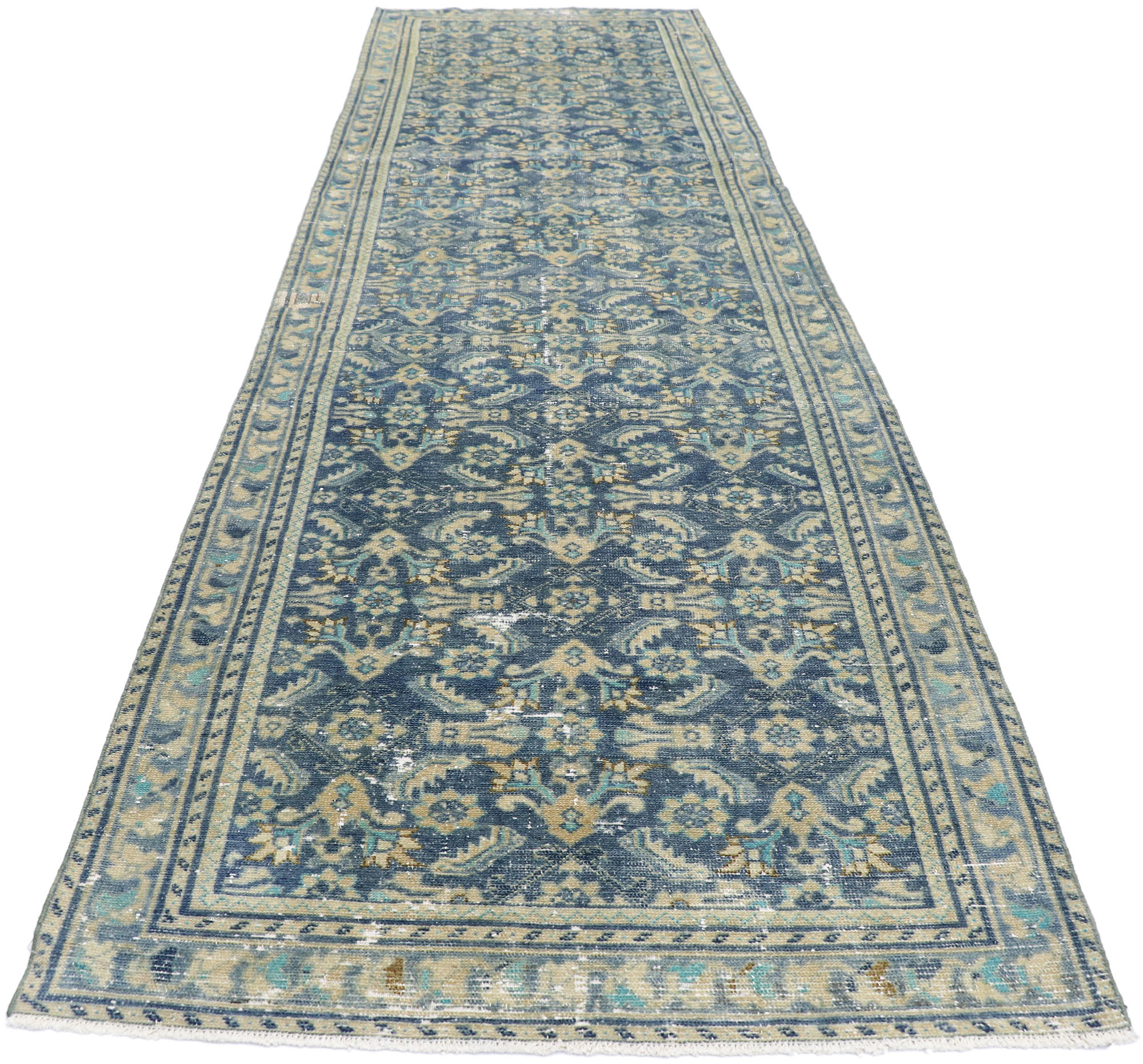 Antique Persian Malayer Rug, 3'7 x 12'10 3 Antique Persian Malayer Rug, 3'7 x 12'10