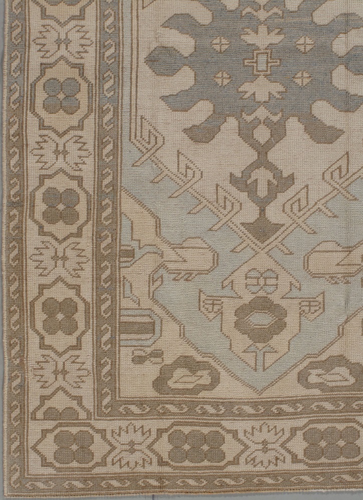 Turkish Oushak Rug 4'5 X 7'4 2 Turkish Oushak Rug 4'5 X 7'4