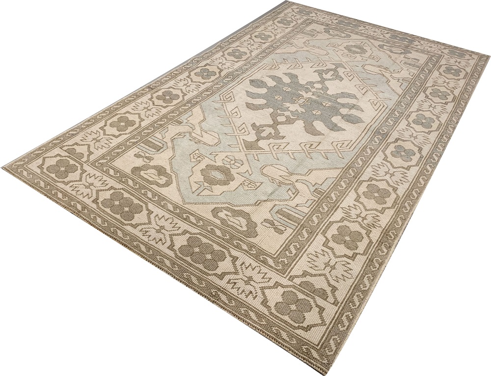 Turkish Oushak Rug 4'5 X 7'4 4 Turkish Oushak Rug 4'5 X 7'4