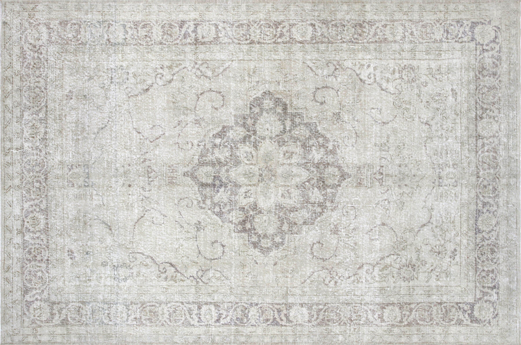 1960s Turkish Oushak Rug, 6'9"x10'2" 1 1960s Turkish Oushak Rug, 6'9"x10'2"
