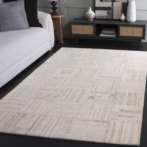 Clara Hand Tufted Rug, Grey 2 Clara Hand Tufted Rug, Grey