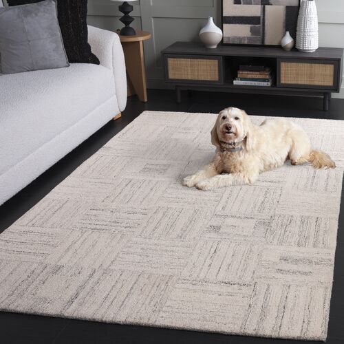 Clara Hand Tufted Rug, Grey 7 Clara Hand Tufted Rug, Grey