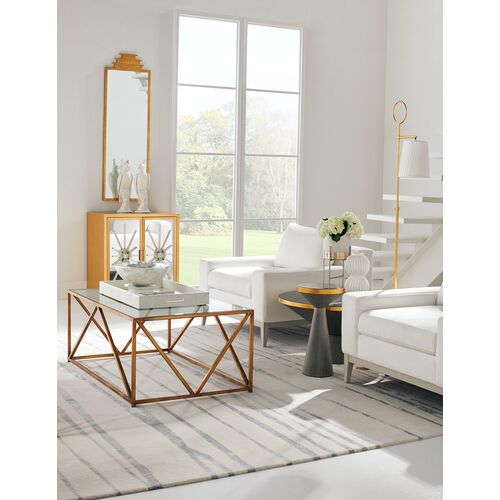 Starburst Mirrored Cabinet, Gold 4 Starburst Mirrored Cabinet, Gold