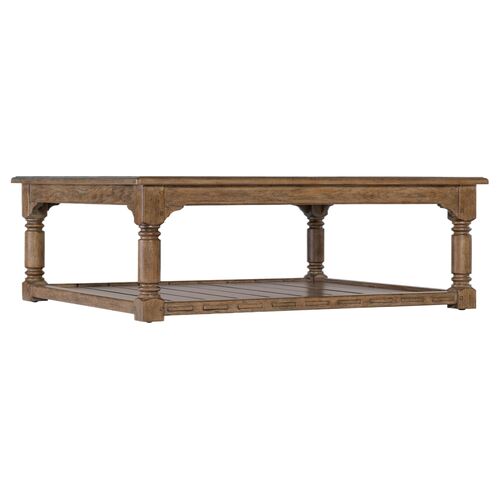 Americana Cocktail Table, Honey Brown 1 Americana Cocktail Table, Honey Brown