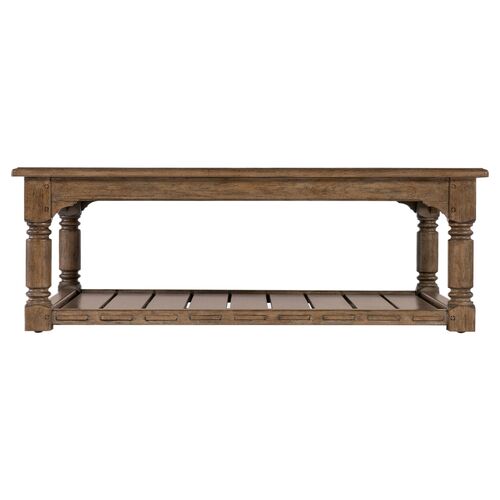 Americana Cocktail Table, Honey Brown 2 Americana Cocktail Table, Honey Brown