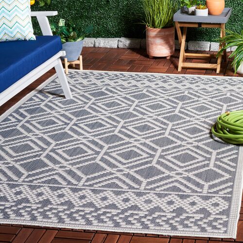Lizzie Rug, Navy 2 Lizzie Rug, Navy