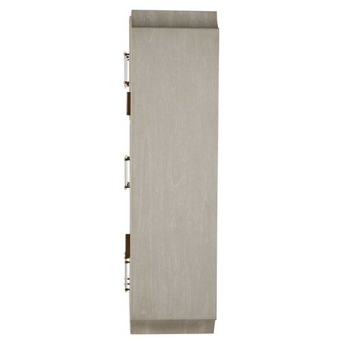 Alexandra 11-Drawer Dresser, Cerused White/Brass 4 Alexandra 11-Drawer Dresser, Cerused White/Brass