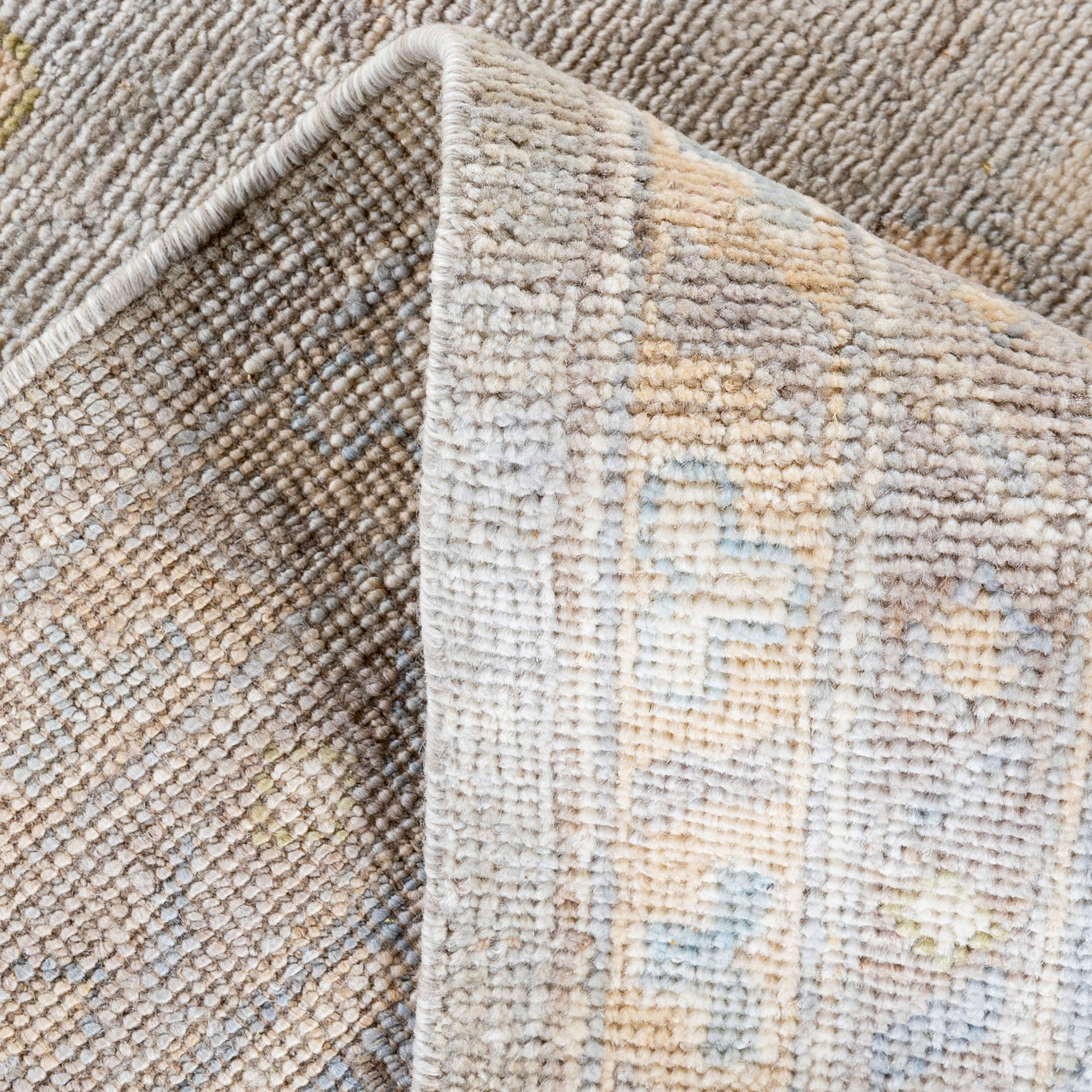 One-of-a-Kind Hand-Knotted Beige Rug, 8'2" x 9'9" 6 One-of-a-Kind Hand-Knotted Beige Rug, 8'2" x 9'9"
