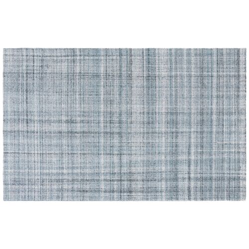 Herod Hand Tufted Rug, Aqua/Grey 1 Herod Hand Tufted Rug, Aqua/Grey