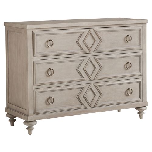 Malibu Viewpoint Single Dresser, Warm Taupe 1 Malibu Viewpoint Single Dresser, Warm Taupe