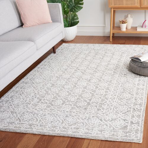 Stella Hand Tufted Rug, Ivory/Grey 2 Stella Hand Tufted Rug, Ivory/Grey