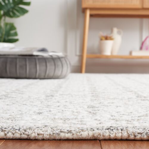 Stella Hand Tufted Rug, Ivory/Grey 4 Stella Hand Tufted Rug, Ivory/Grey