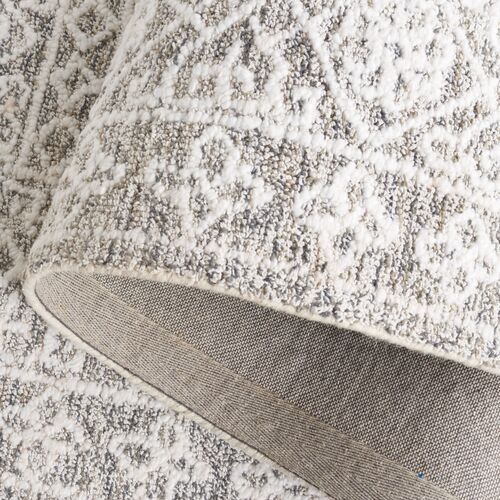 Stella Hand Tufted Rug, Ivory/Grey 5 Stella Hand Tufted Rug, Ivory/Grey