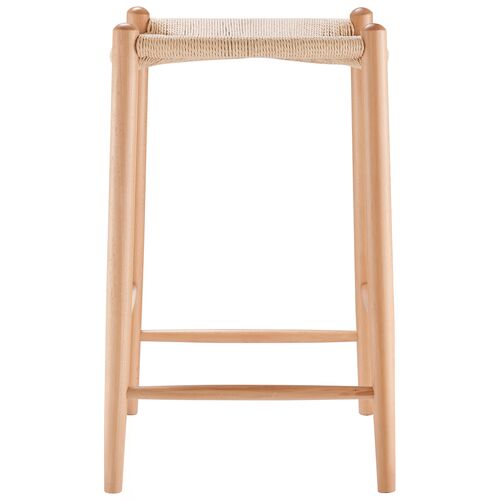 Rivello Counter Stool, Natural 2 Rivello Counter Stool, Natural