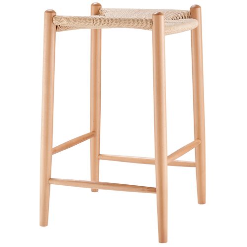 Rivello Counter Stool, Natural 3 Rivello Counter Stool, Natural